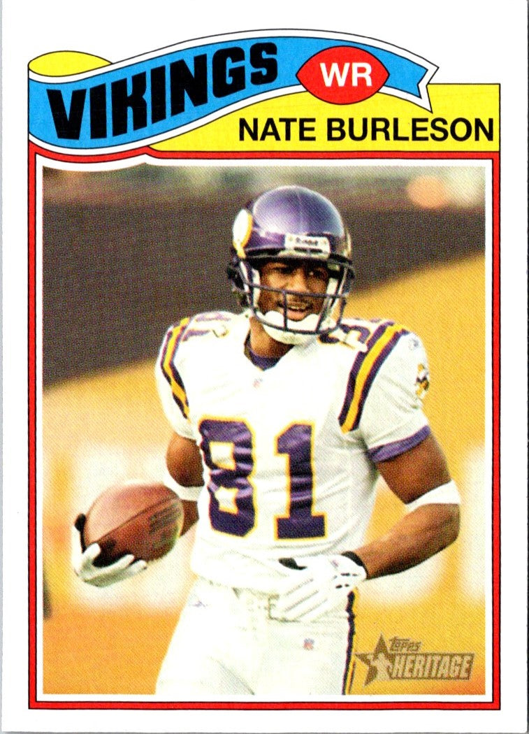 2005 Topps Heritage Nate Burleson
