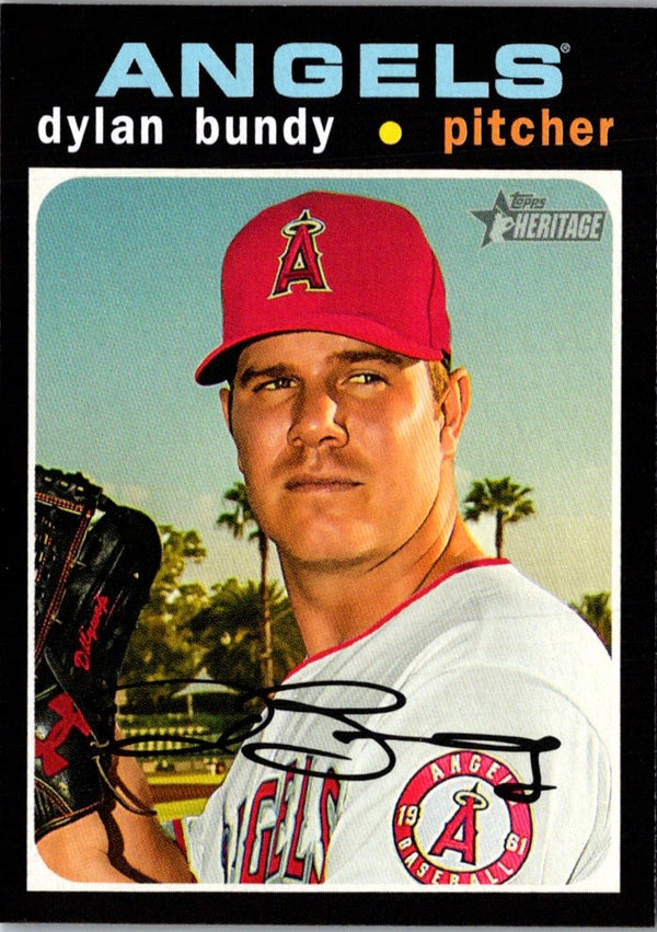 2020 Topps Heritage Dylan Bundy #77