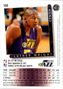 1993 Upper Deck Luther Wright