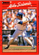 1990 Donruss Mike Scioscia
