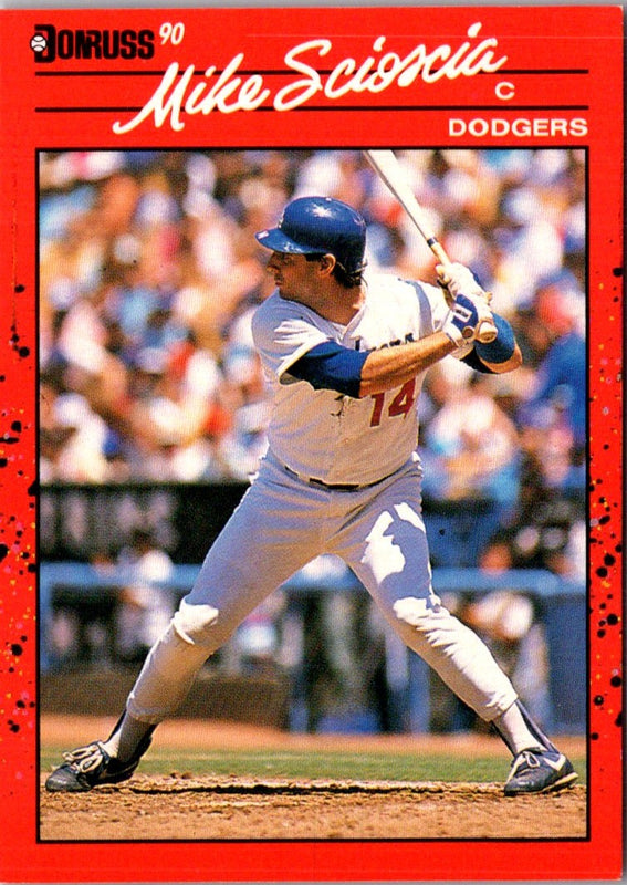 1990 Donruss Mike Scioscia #316