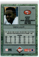 1993 Collector's Edge Jerry Rice #223