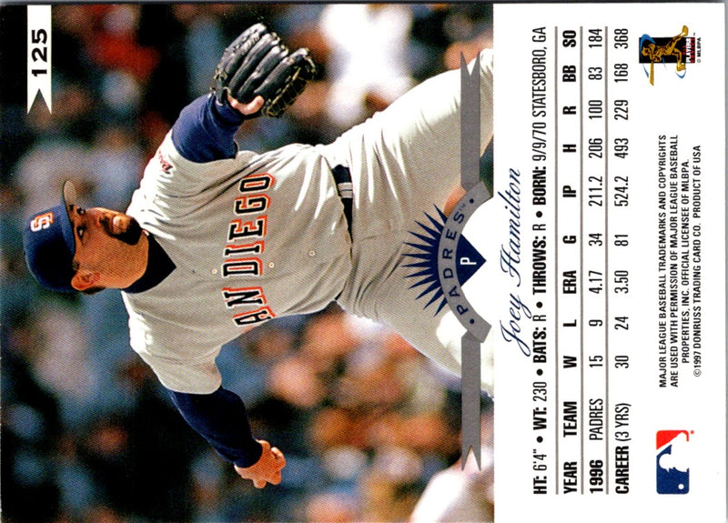 1997 Leaf Joey Hamilton