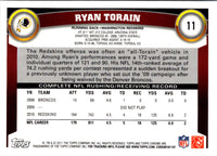 2011 Topps Chrome Ryan Torain #11