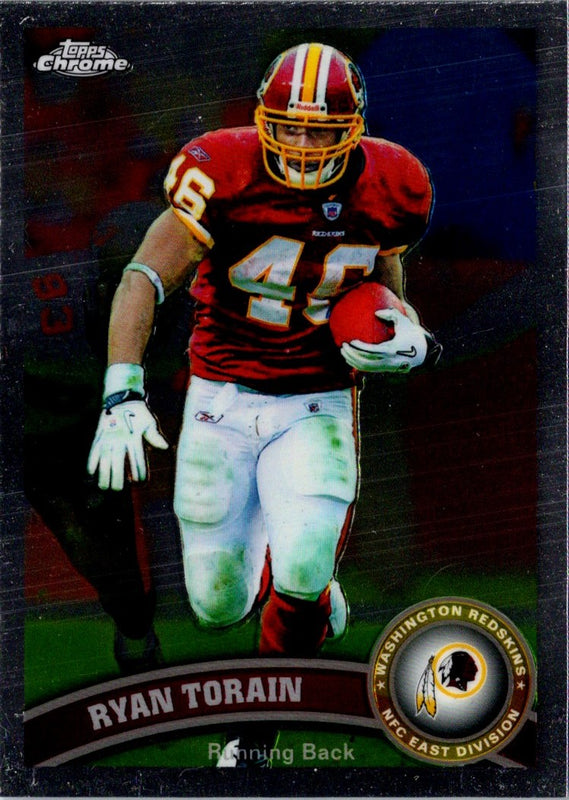 2011 Topps Chrome Ryan Torain #11