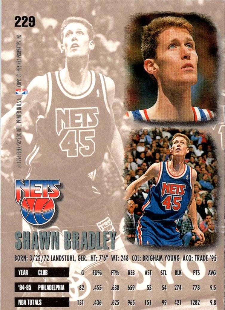 1995 Ultra Shawn Bradley