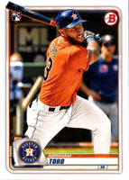 2020 Bowman Abraham Toro #23 Rookie