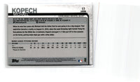 2019 Topps Chrome Michael Kopech #17 Rookie