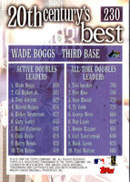2000 Topps Wade Boggs #230