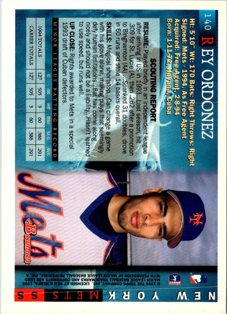 1995 Bowman Rey Ordonez