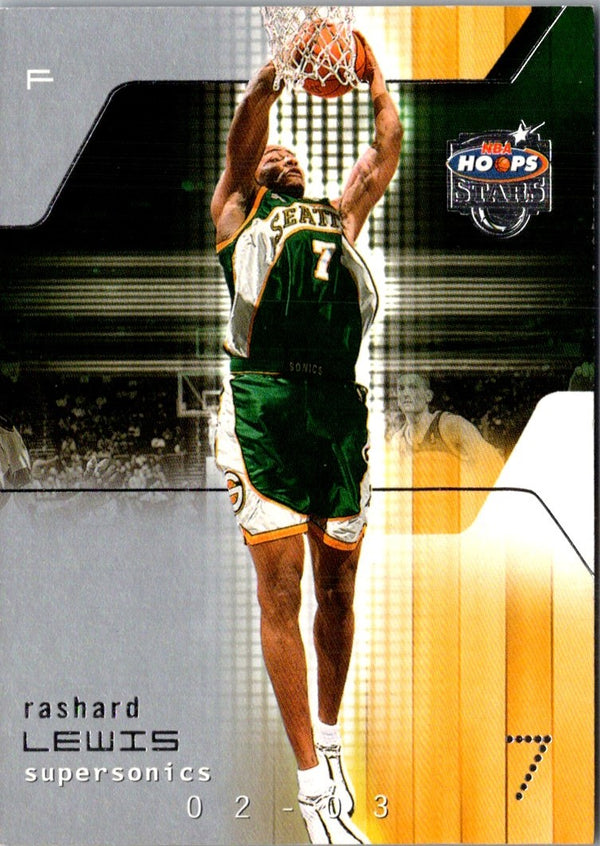 2003 Fleer Showcase Rashard Lewis #8