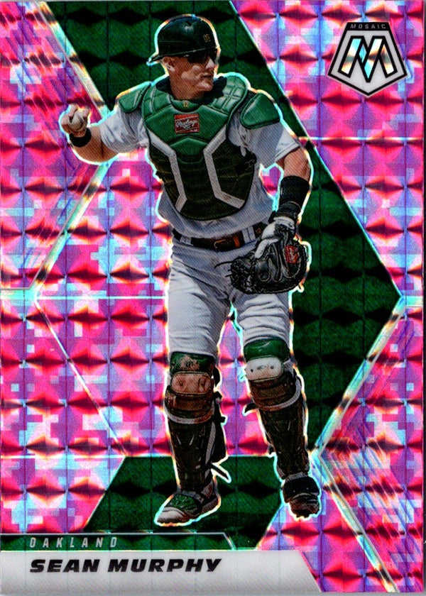 2021 Panini Mosaic Pink Camo Sean Murphy #172