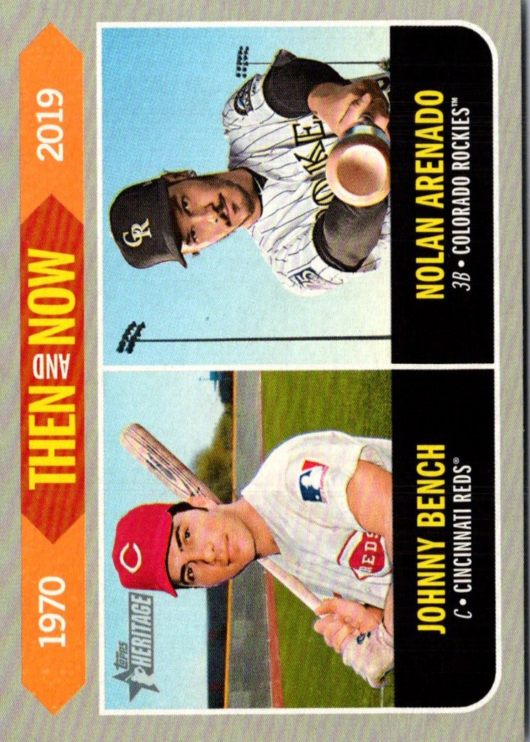 2019 Topps Heritage 50th Anniversary Buybacks Cincinnati Reds