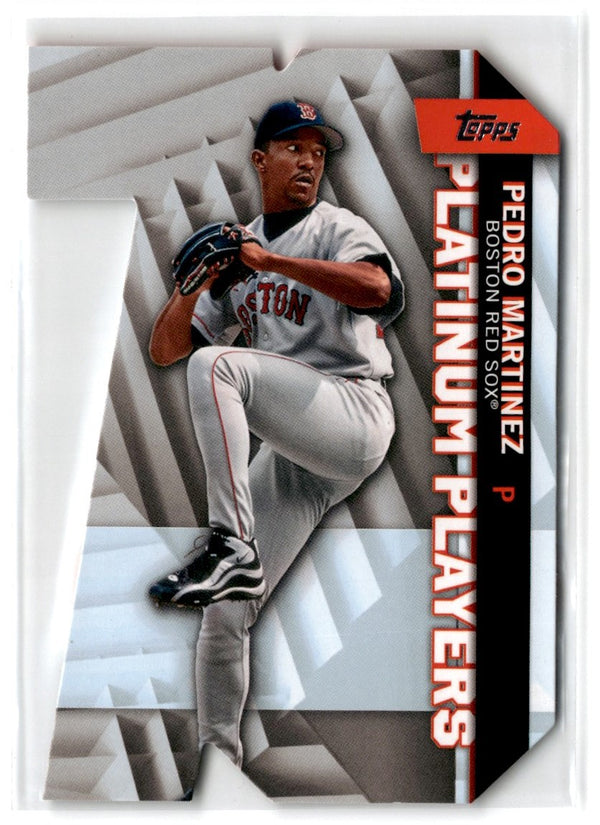 2021 Topps Platinum Players Die Cut Pedro Martinez #PDC-4