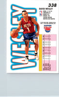 1993 Fleer David Wesley #338 Rookie