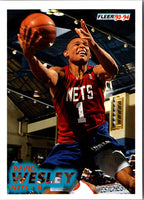 1993 Fleer David Wesley #338 Rookie