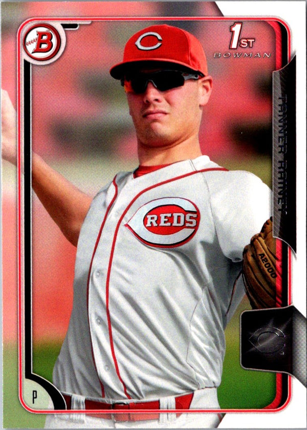 2015 Bowman Draft Picks & Prospects Tanner Rainey #155