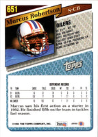 1993 Topps Marcus Robertson #651 Rookie