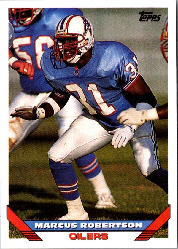 1993 Topps Marcus Robertson #651 Rookie