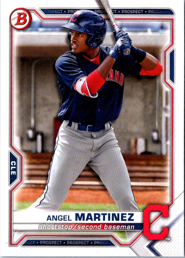 2021 Bowman Draft Angel Martinez #BD-34