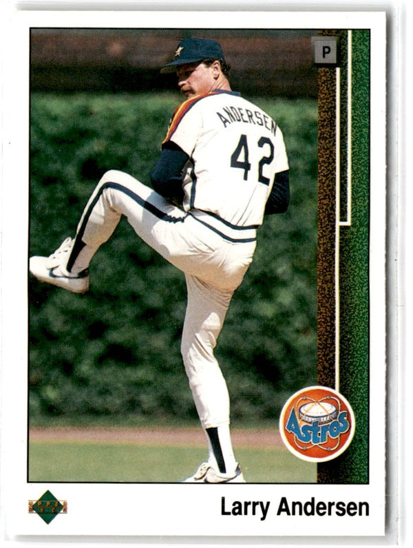 1989 Upper Deck Larry Andersen #404