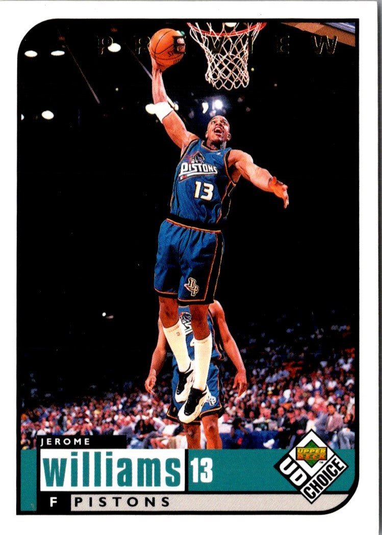 1998 UD Choice Jerome Williams