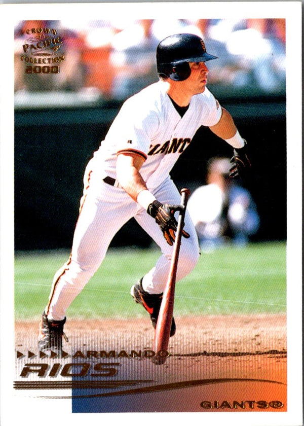 2000 Pacific Crown Collection Armando Rios #256