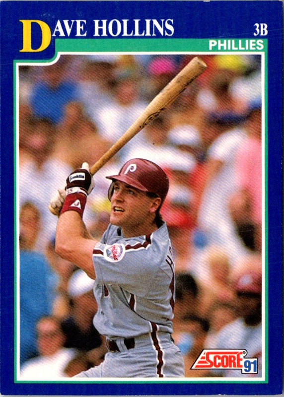 1991 Score Dave Hollins #61