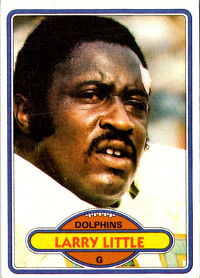 1980 Topps Larry Little #406
