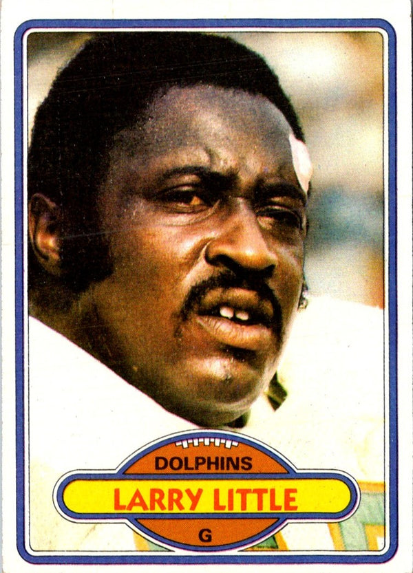 1980 Topps Larry Little #406