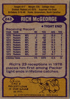 1979 Topps Rich McGeorge #243