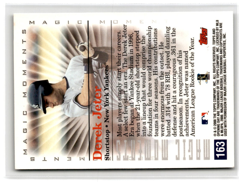 2000 Topps Derek Jeter