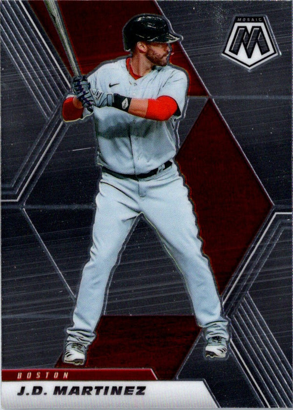 2021 Panini Mosaic J.D. Martinez #16