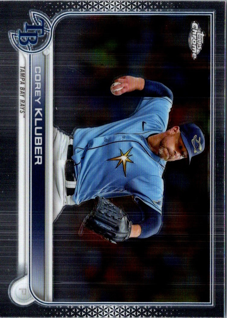 2022 Topps Chrome Update Corey Kluber