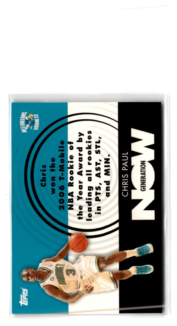 2007 Topps Generation Now Chris Paul #GN12