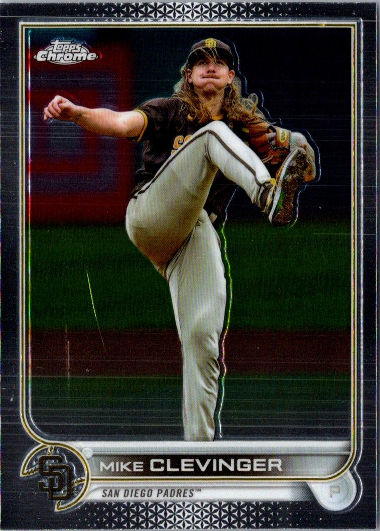 2022 Topps Chrome Update Mike Clevinger