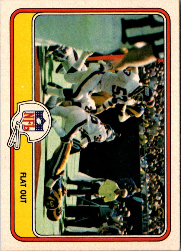 1981 Fleer Team Action Flat Out #78