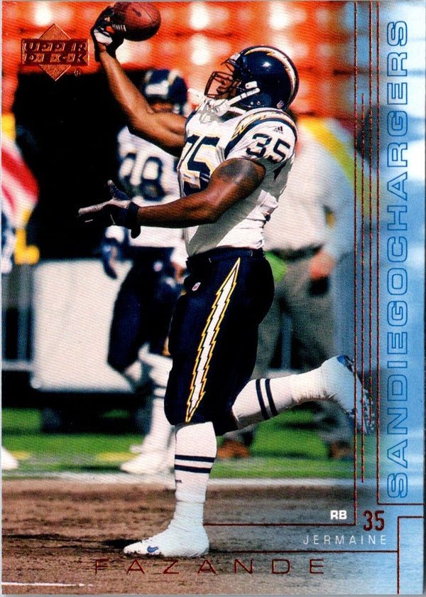 2000 Upper Deck Jermaine Fazande #176