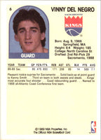 1989 Hoops Vinny Del Negro #6 Rookie