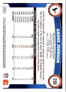 2011 Topps Pink Andre Johnson