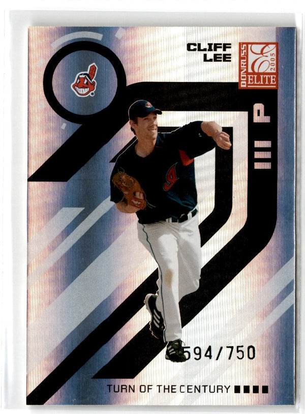 2005 Donruss Elite Turn of the Century Cliff Lee #53 594/750