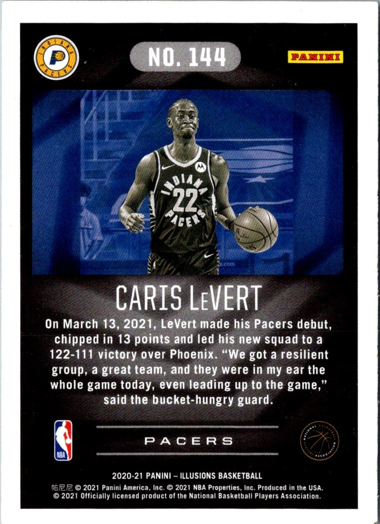 2020 Panini Illusions Caris LeVert