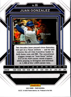 2023 Panini Prizm Juan Gonzalez #86