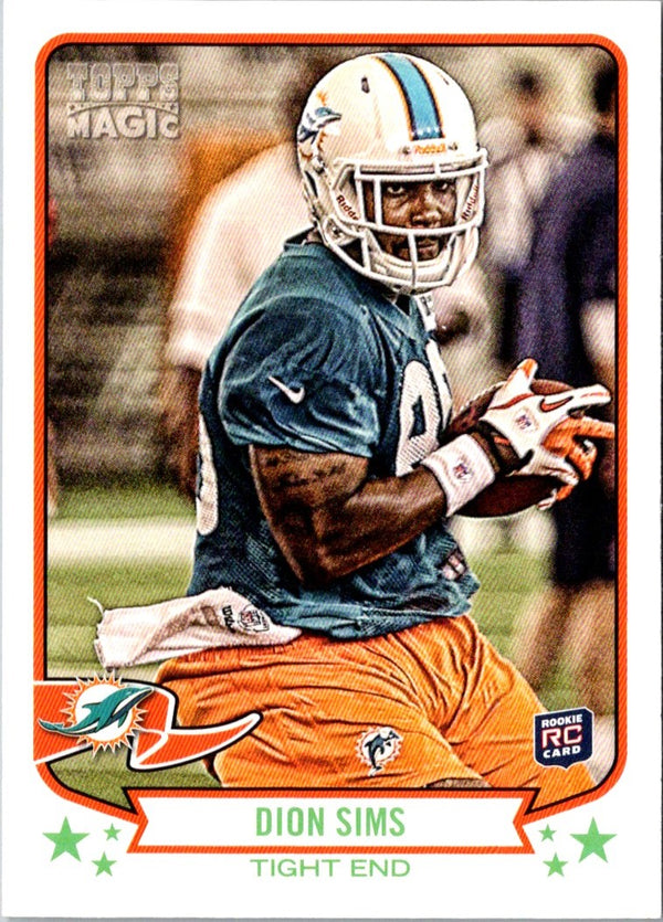 2013 Topps Magic Dion Sims #54