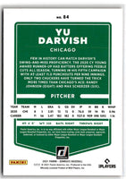 2021 Donruss Holo Red Yu Darvish #84
