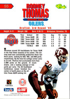 1995 Classic NFL Rookies Rodney Thomas #55
