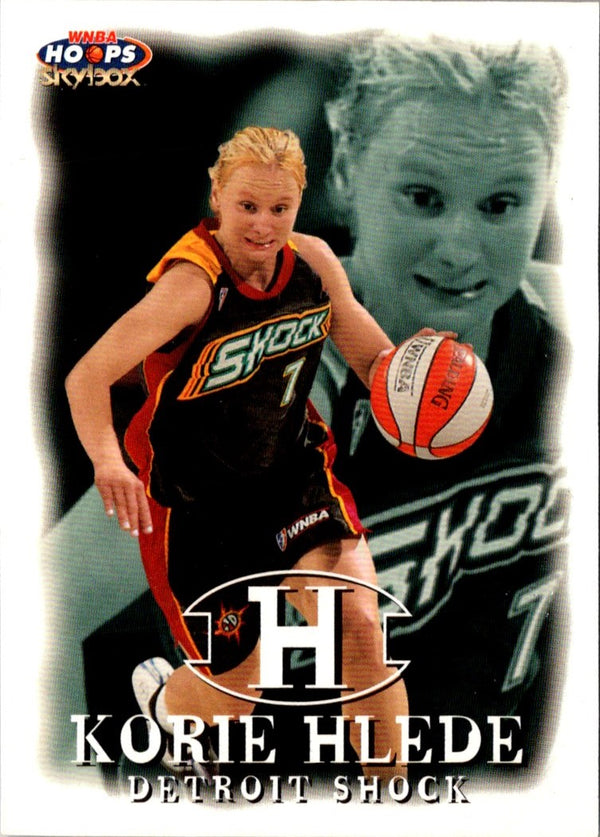 1999 Hoops WNBA Korie Hlede #52 Rookie