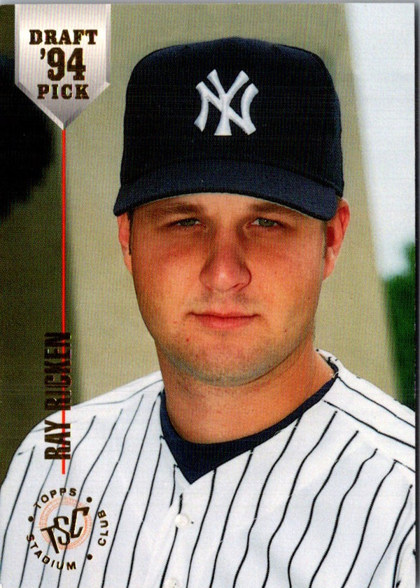 1994 Stadium Club Draft Picks Ray Ricken #60