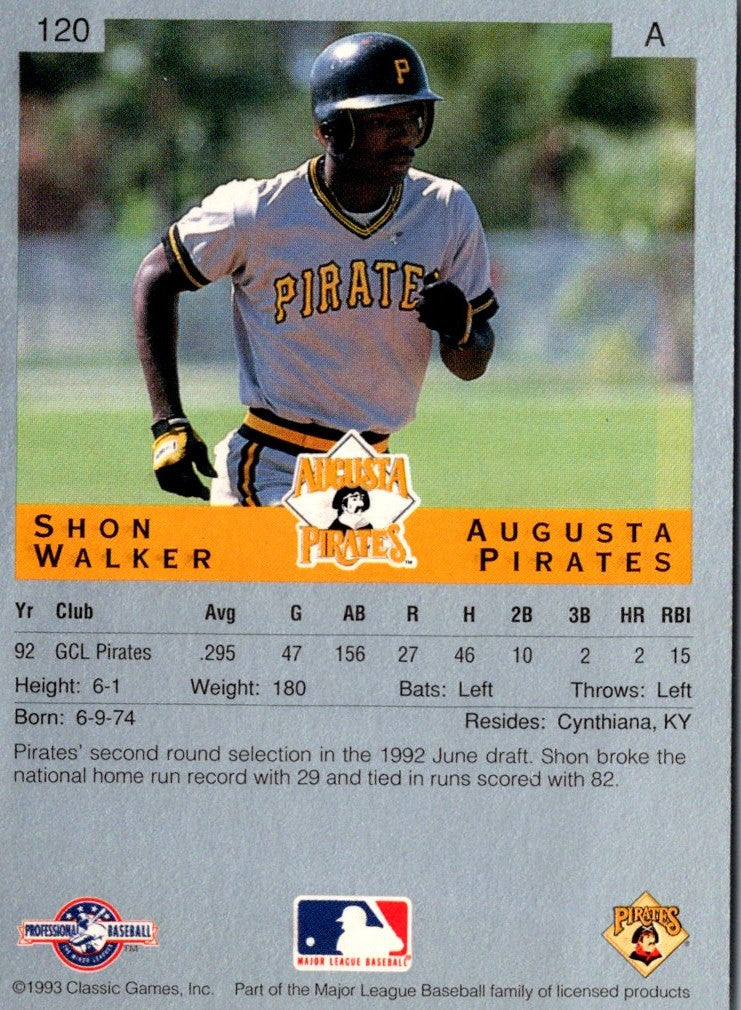 1993 Classic Best Shon Walker