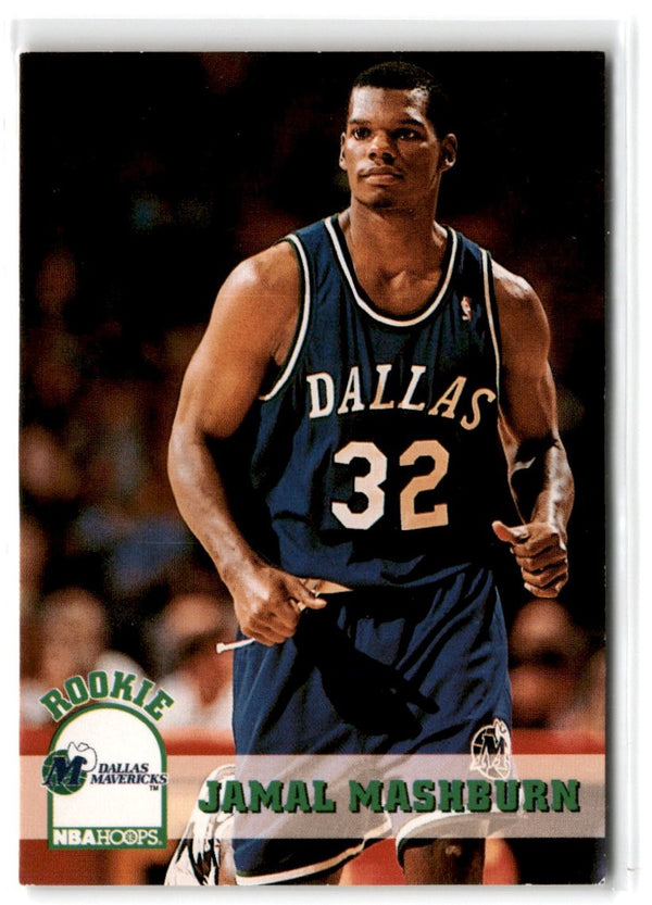 1993 Hoops Jamal Mashburn #323 Rookie